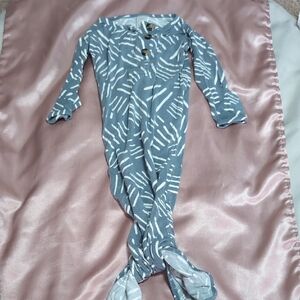 Lou Lou & Company Blue and White Kids Nightgown